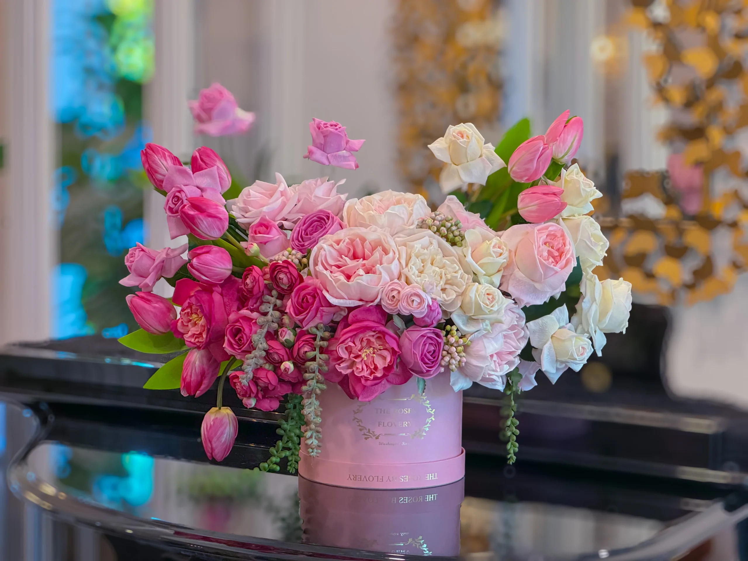 luxurious flower arrangements